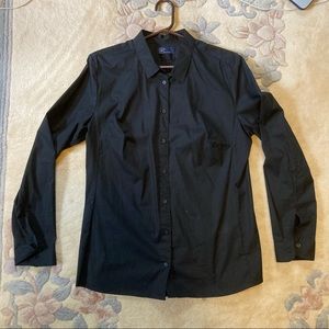 GAP Cotton Black Button Up